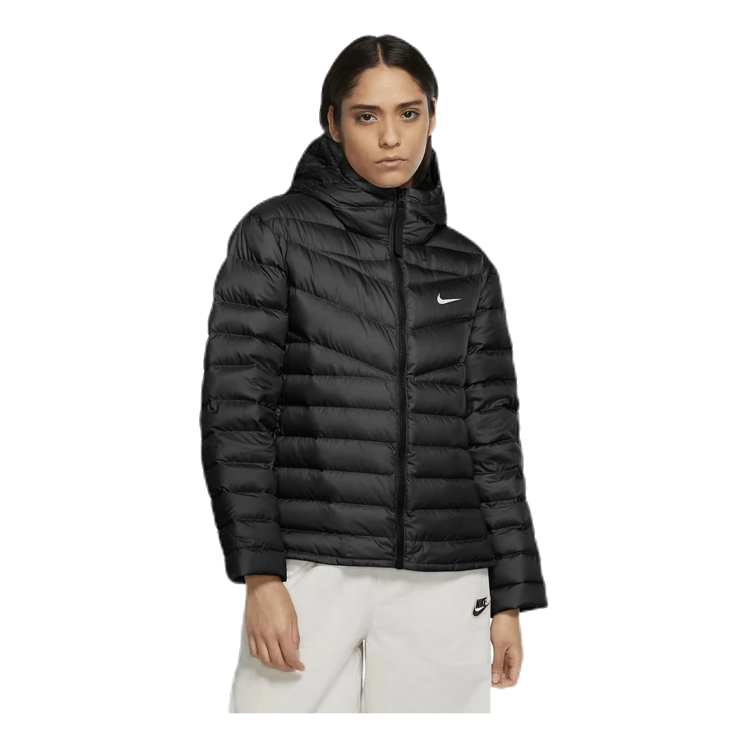 Nike Nsw Wr Lt Wt Dwn Jkt White/Black 3 Nike Nsw Wr Lt Wt Dwn Jkt White/Black