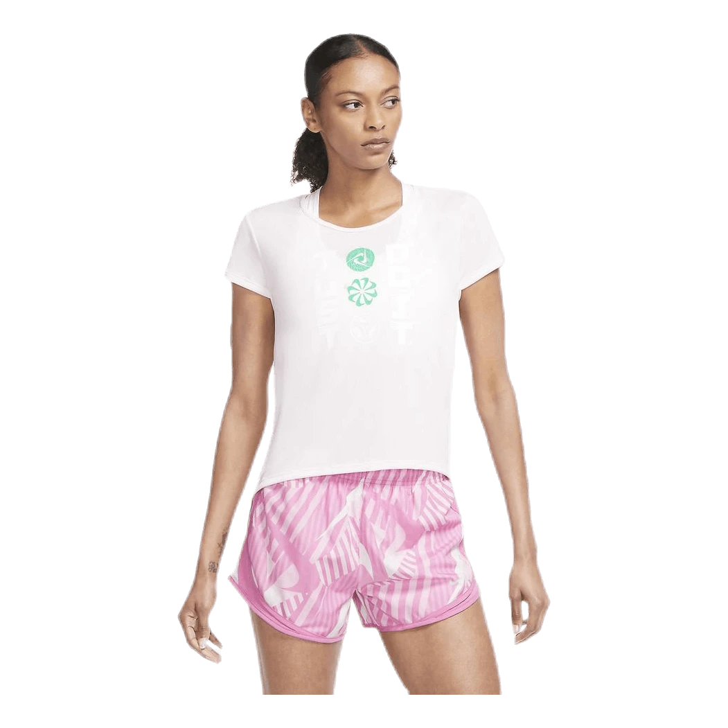 Nike Icon Clash SS Top Pink/White 3 Nike Icon Clash SS Top Pink/White