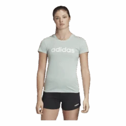 ADIDAS Linear Slim Tee Blue