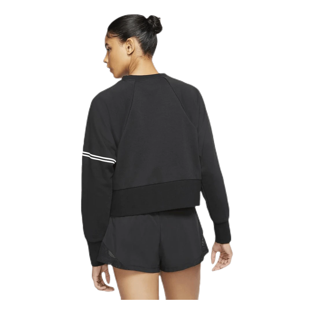 Nike Dry Get Fit Fleece Crew White/Black 4 Nike Dry Get Fit Fleece Crew White/Black - Image 2