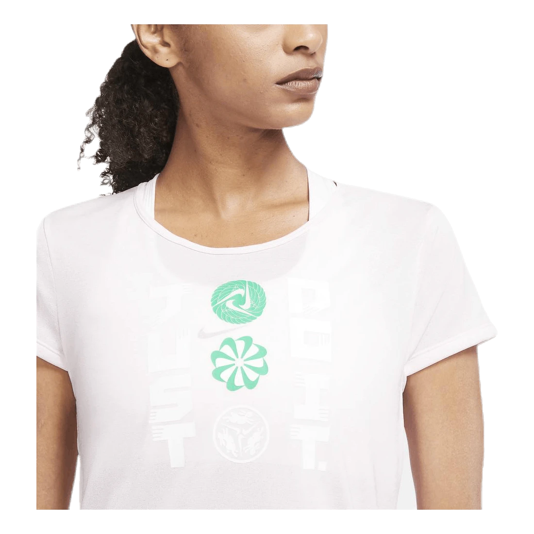 Nike Icon Clash SS Top Pink/White 5 Nike Icon Clash SS Top Pink/White - Image 3