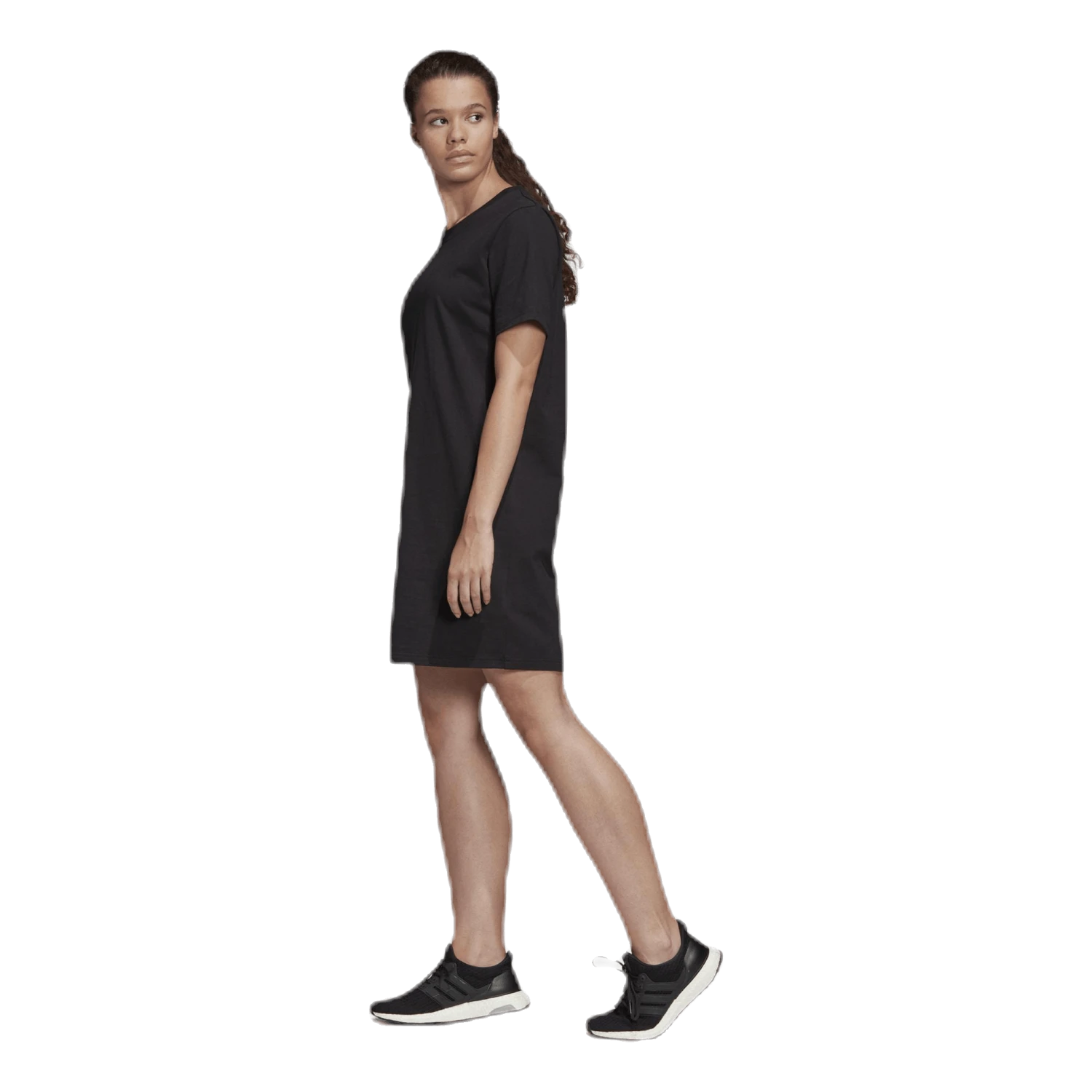 ADIDAS Stack T Dress White/Black 4 ADIDAS Stack T Dress White/Black - Image 2