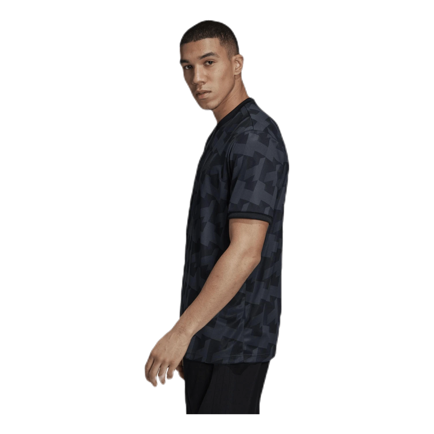 ADIDAS Tango All Over Print Jersey Grey 4 ADIDAS Tango All Over Print Jersey Grey - Image 2