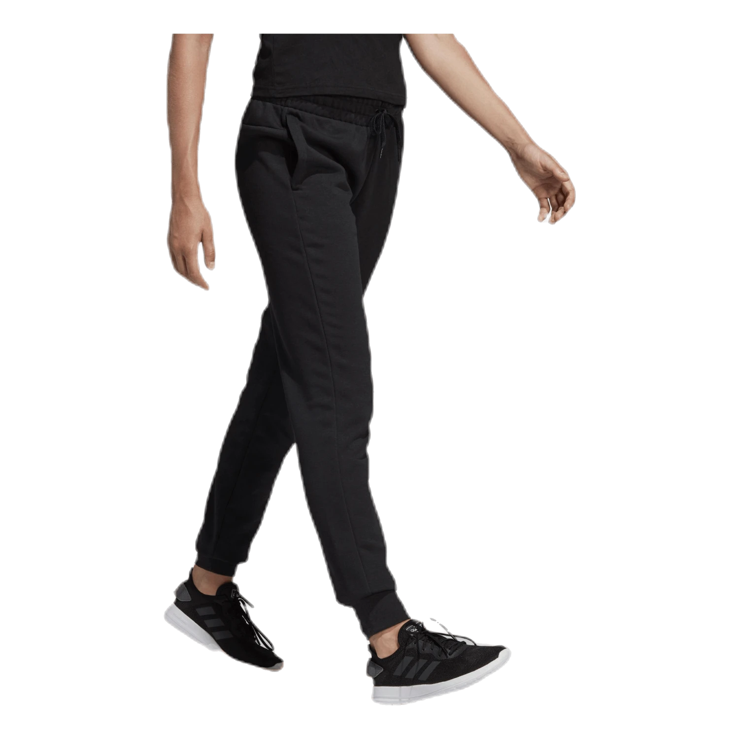 ADIDAS Essentials Linear Pant Black / White 6 ADIDAS Essentials Linear Pant Black / White - Image 4