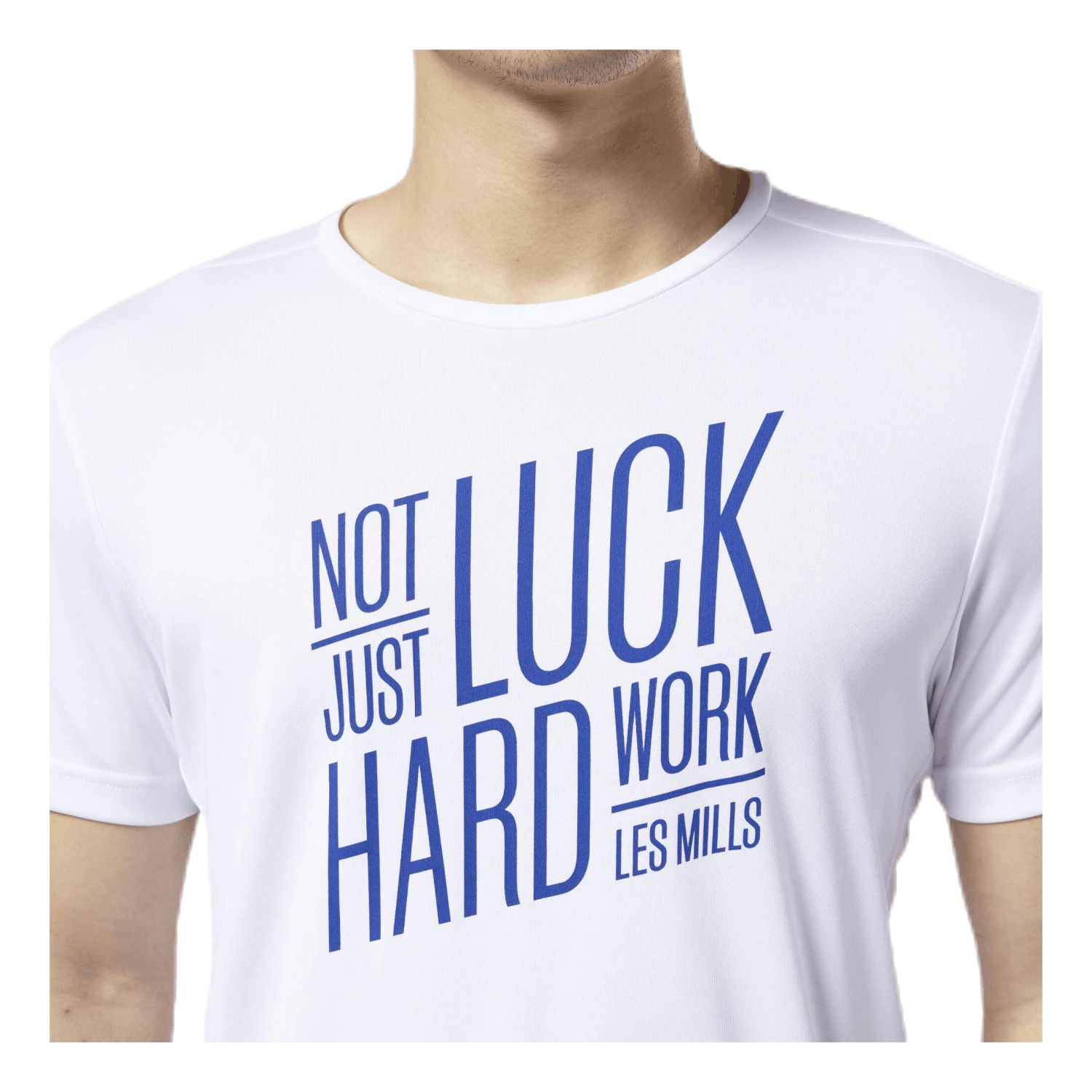 Reebok Les Mills Poly Graphic SS Tee White 6 Reebok Les Mills Poly Graphic SS Tee White - Image 4