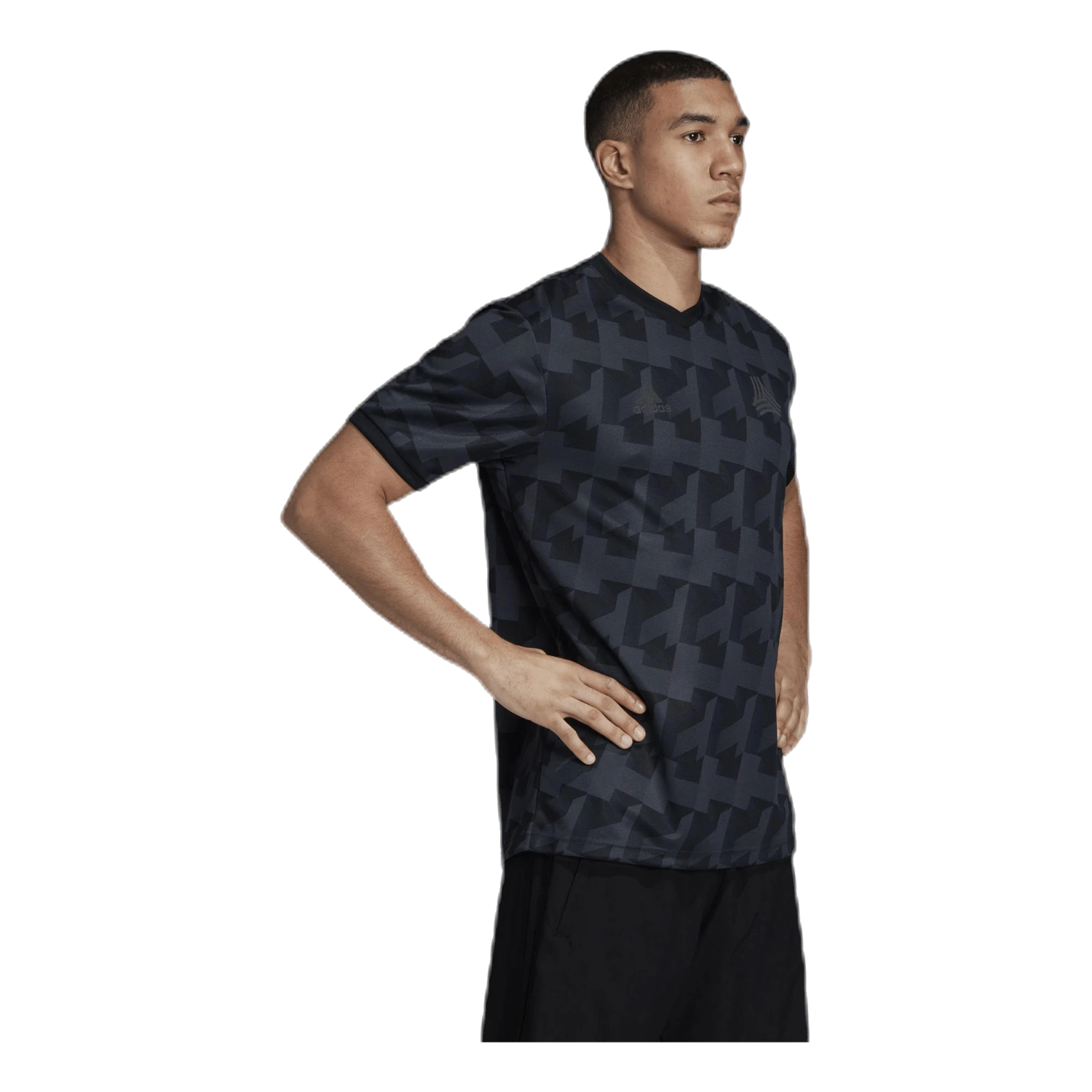 ADIDAS Tango All Over Print Jersey Grey 6 ADIDAS Tango All Over Print Jersey Grey - Image 4