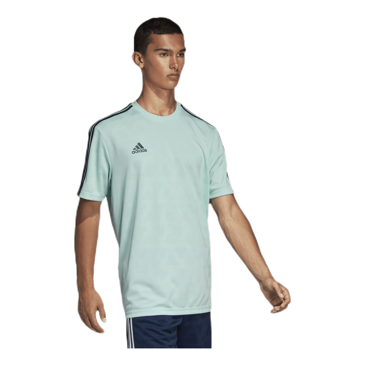 ADIDAS Tango Jaquard Jersey Blue/Green 7 ADIDAS Tango Jaquard Jersey Blue/Green - Image 5
