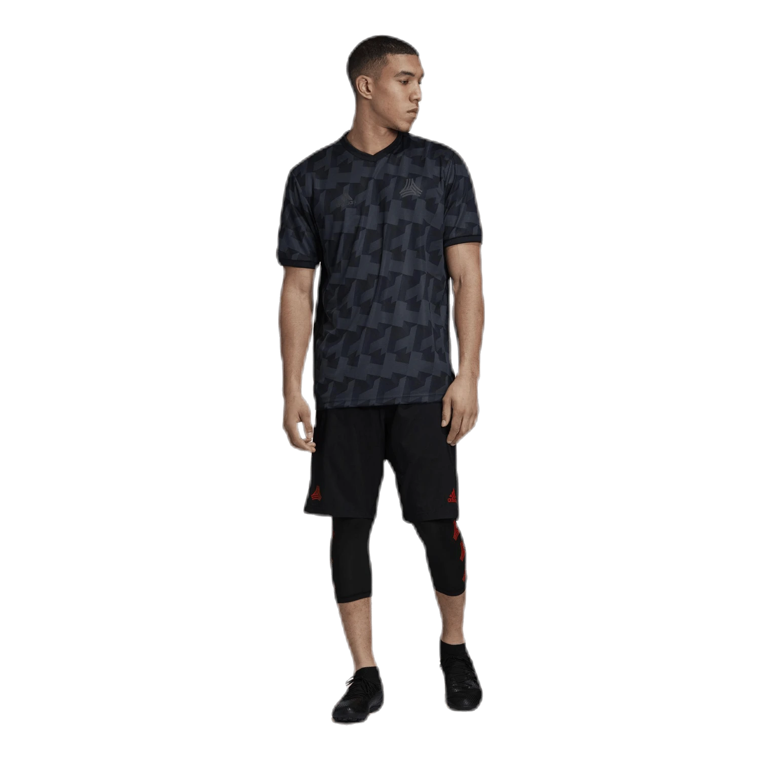 ADIDAS Tango All Over Print Jersey Grey 9 ADIDAS Tango All Over Print Jersey Grey - Image 7