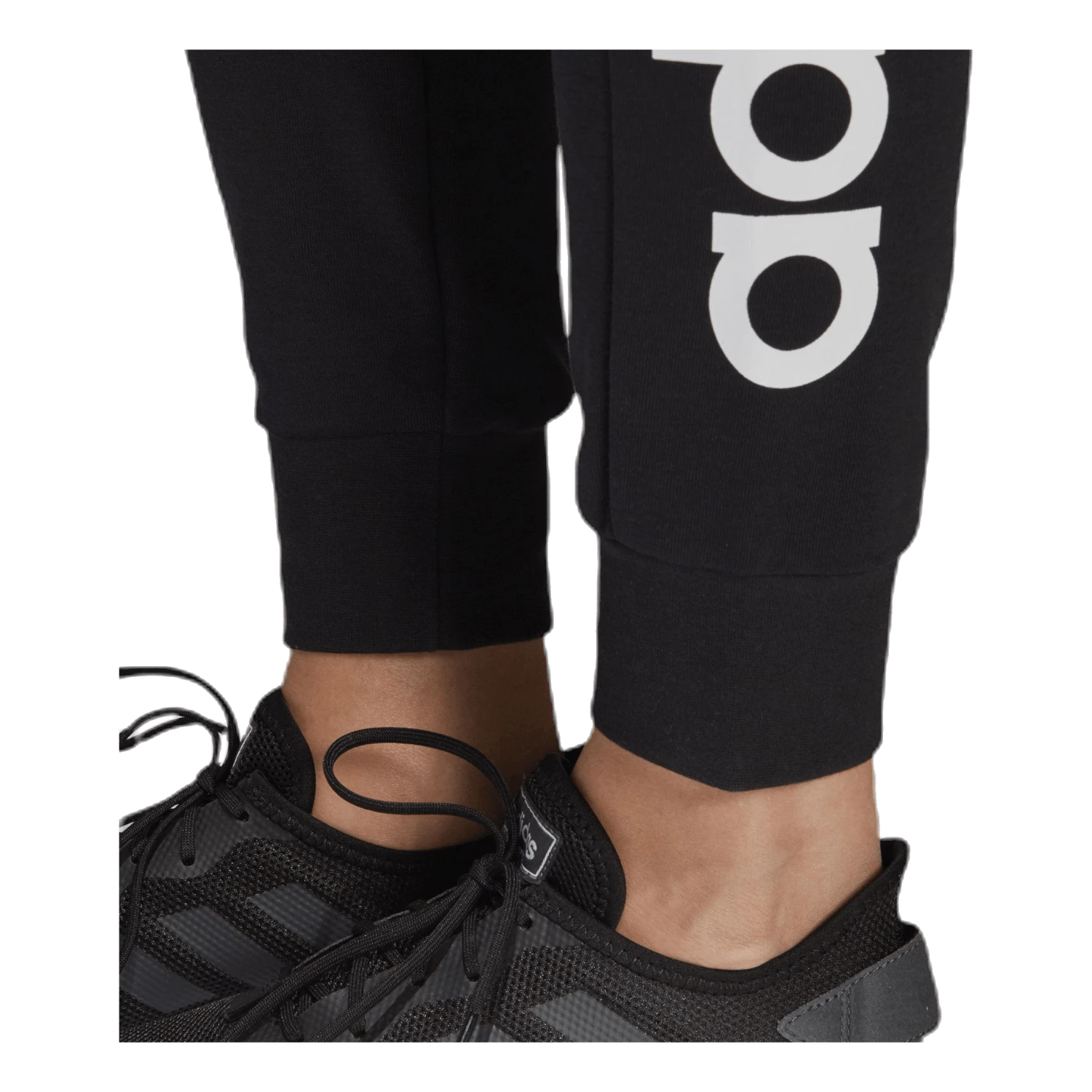 ADIDAS Essentials Linear Pant Black / White 10 ADIDAS Essentials Linear Pant Black / White - Image 8