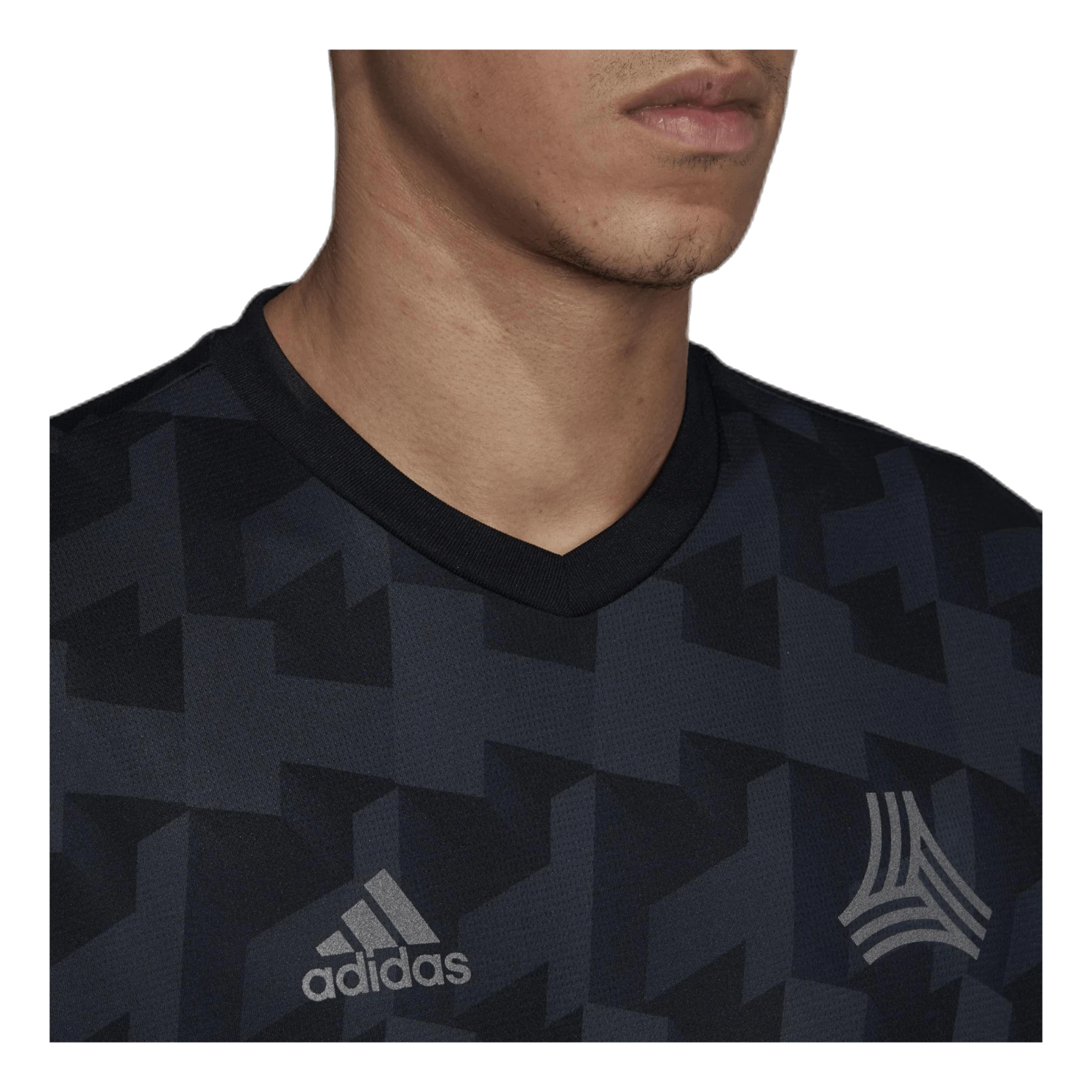 ADIDAS Tango All Over Print Jersey Grey 10 ADIDAS Tango All Over Print Jersey Grey - Image 8