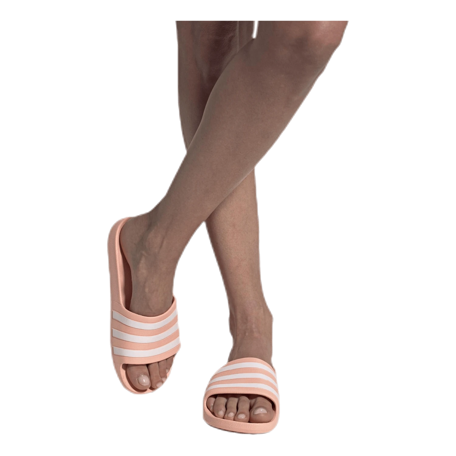 ADIDAS Adilette Aqua Pink/White 12 ADIDAS Adilette Aqua Pink/White - Image 10