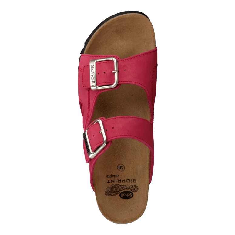 Scholl Moldava Wedge Red 3 Scholl Moldava Wedge Red