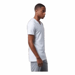 V Neck White