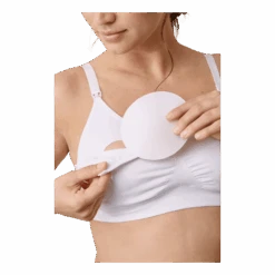 Boob Fast Food T-shirt Bra White -BJØRN BORG kauppa 09044 93 004