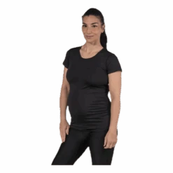 Active Mama Tee Black