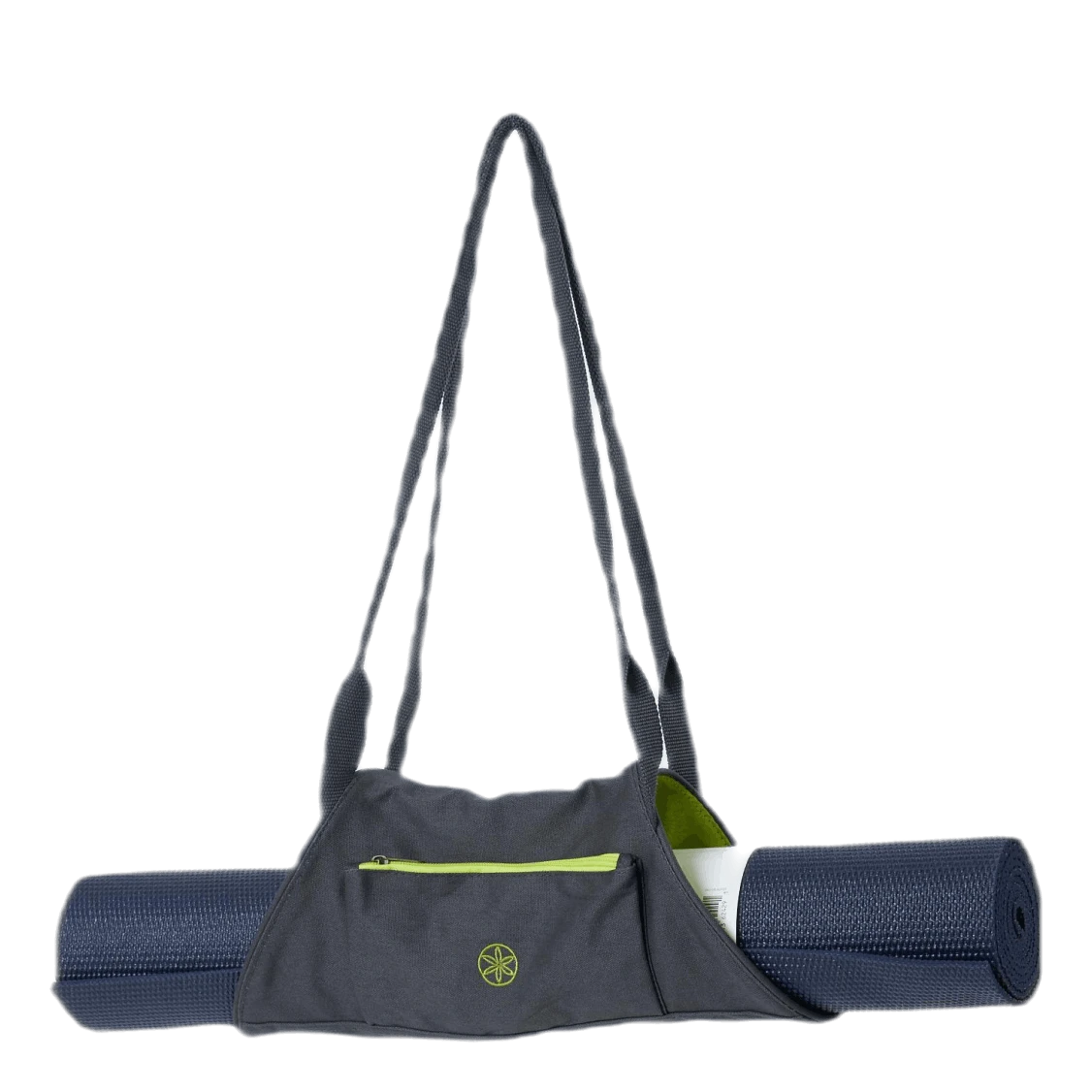 Gaiam On The Go Bag Citron Storm Grey 3 Gaiam On The Go Bag Citron Storm Grey