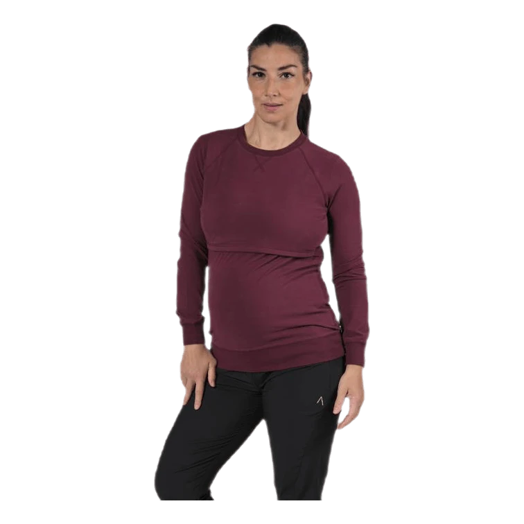 Boob B Warmer Sweatshirt Red 4 Boob B Warmer Sweatshirt Red - Image 2