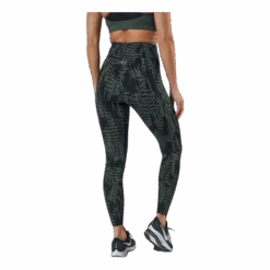 CASALL Iconic Printed 7/8 Tights Green -BJØRN BORG kauppa 09429 85 003