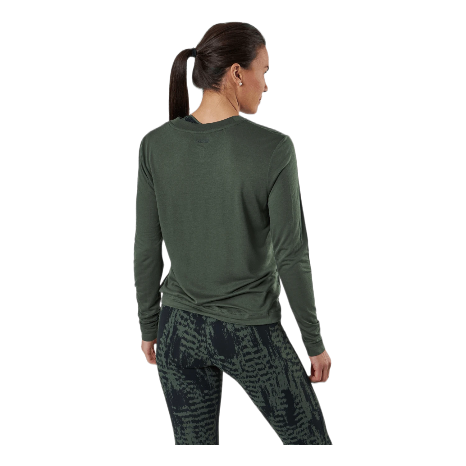 CASALL Ease Crew Neck Green 5 CASALL Ease Crew Neck Green - Image 3