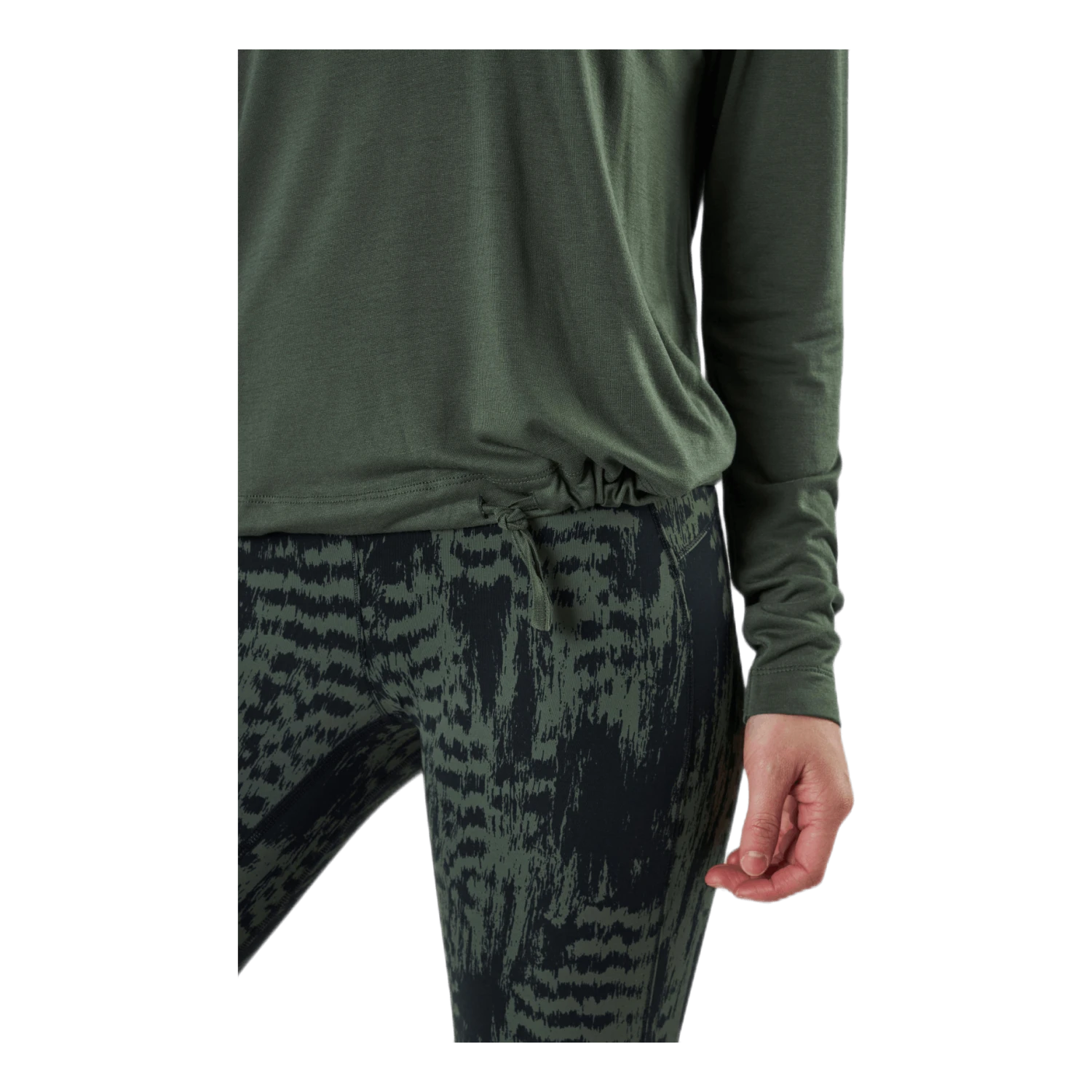 CASALL Ease Crew Neck Green 6 CASALL Ease Crew Neck Green - Image 4