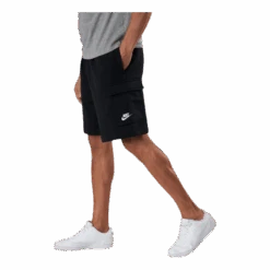Nike Sportswear Club Men's Cargo Shorts BLACK/BLACK/WHITE -BJØRN BORG kauppa 09430 98 004