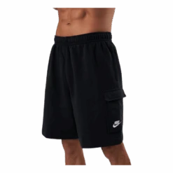 Nike Sportswear Club Men's Cargo Shorts BLACK/BLACK/WHITE -BJØRN BORG kauppa 09430 98 005