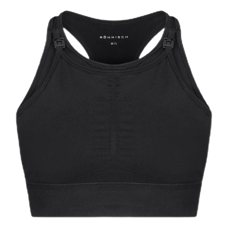 Röhnisch Maternity Soft Sportsbra Black 5 Röhnisch Maternity Soft Sportsbra Black - Image 3
