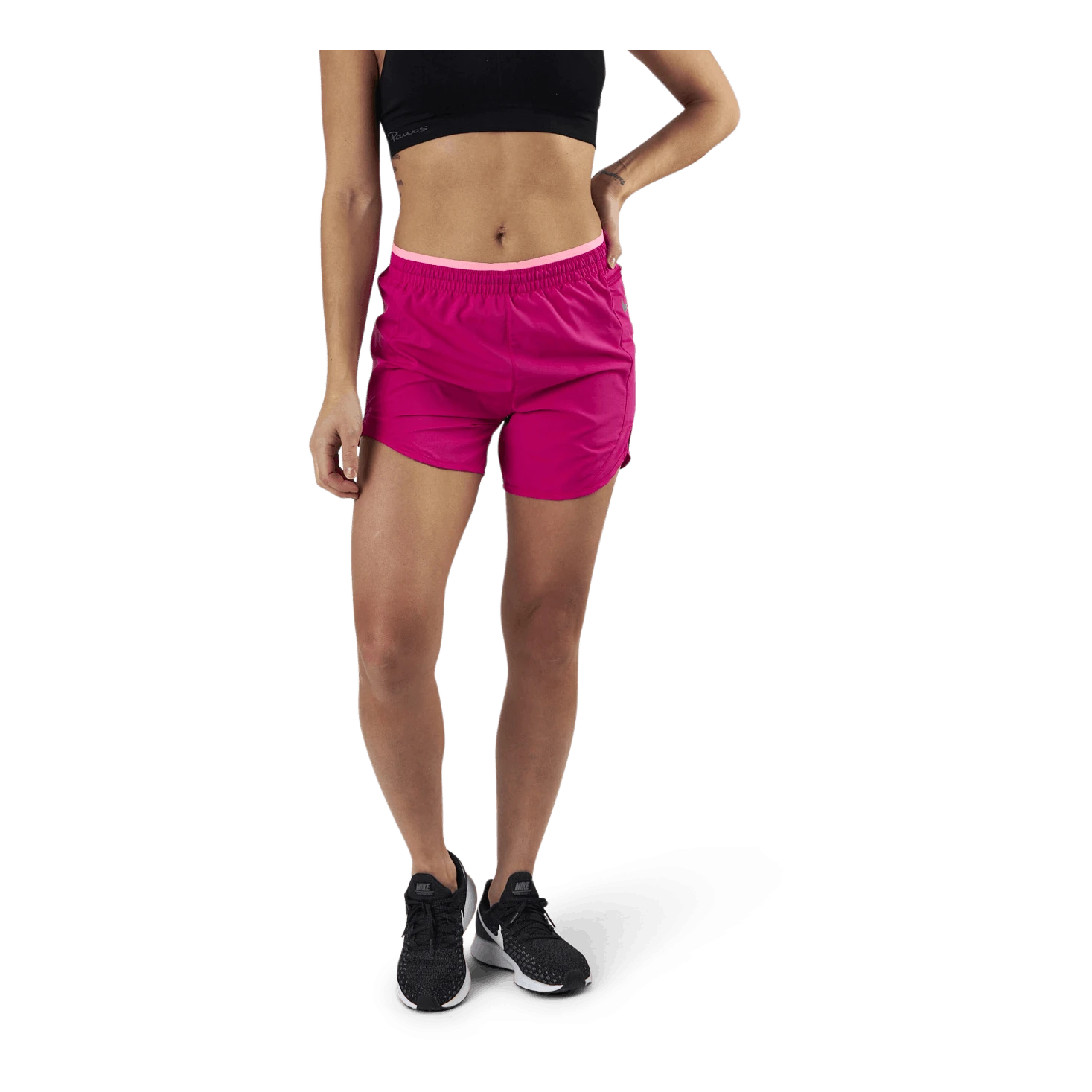 Nike Tempo Luxe 5" Running Short Silver/Red 5 Nike Tempo Luxe 5" Running Short Silver/Red - Image 3