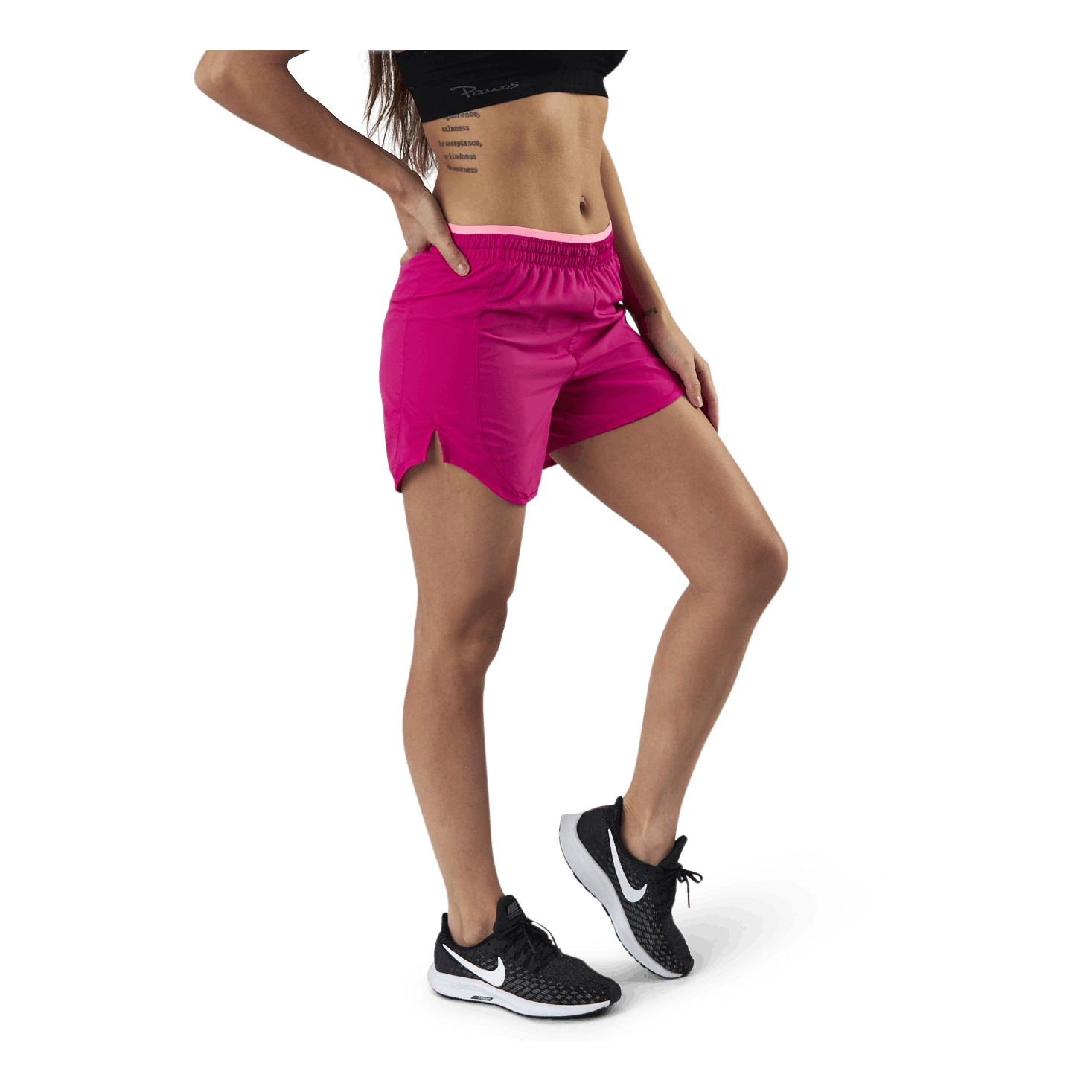 Nike Tempo Luxe 5" Running Short Silver/Red 3 Nike Tempo Luxe 5" Running Short Silver/Red