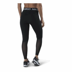 Nike Pro Women's Mid-Rise Mesh-Paneled Leggings BLACK/WHITE 9 Nike Pro Women's Mid-Rise Mesh-Paneled Leggings BLACK/WHITE -BJØRN BORG kauppa 09441 60 003