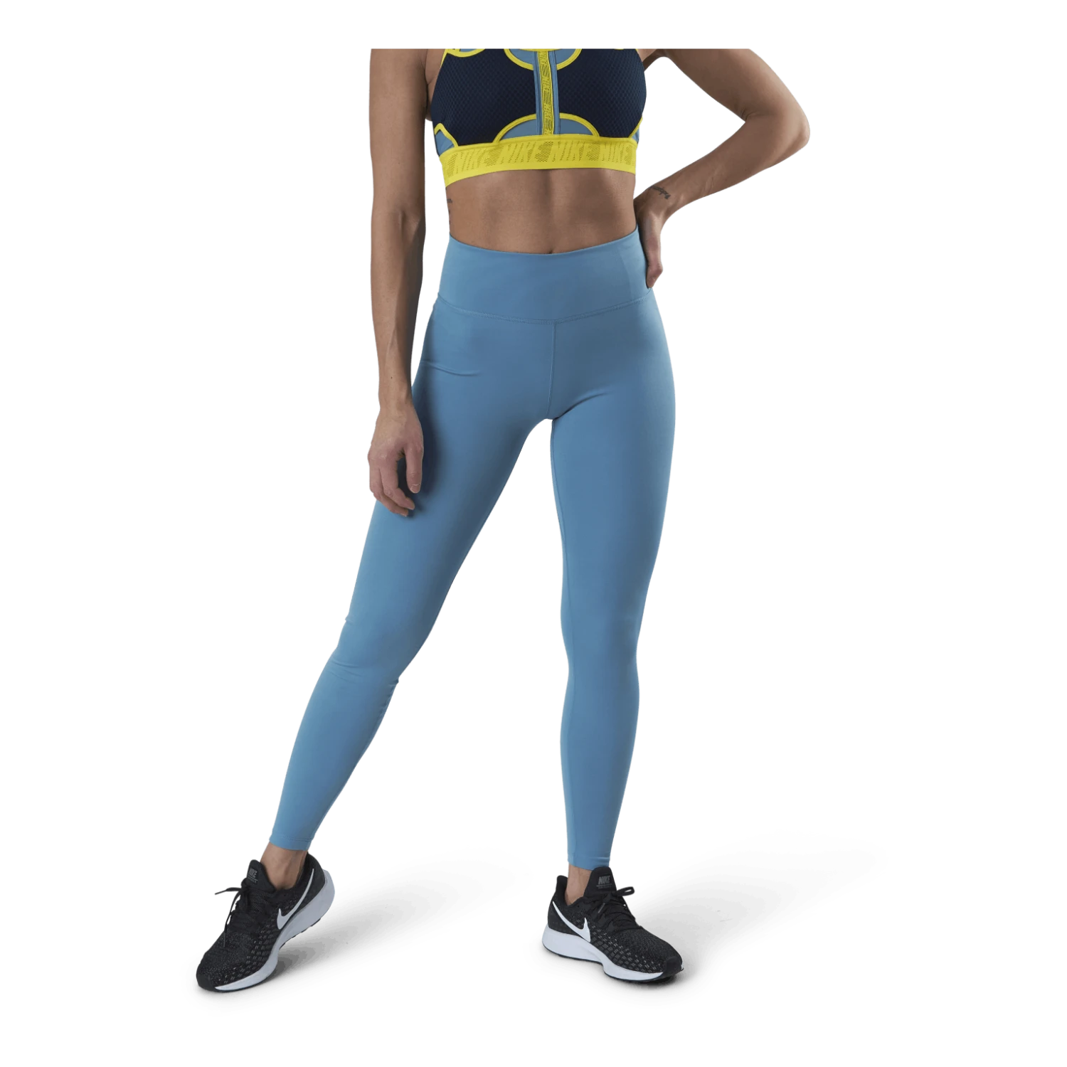 Nike One Mid Rise Tight 2.0 White 3 Nike One Mid Rise Tight 2.0 White