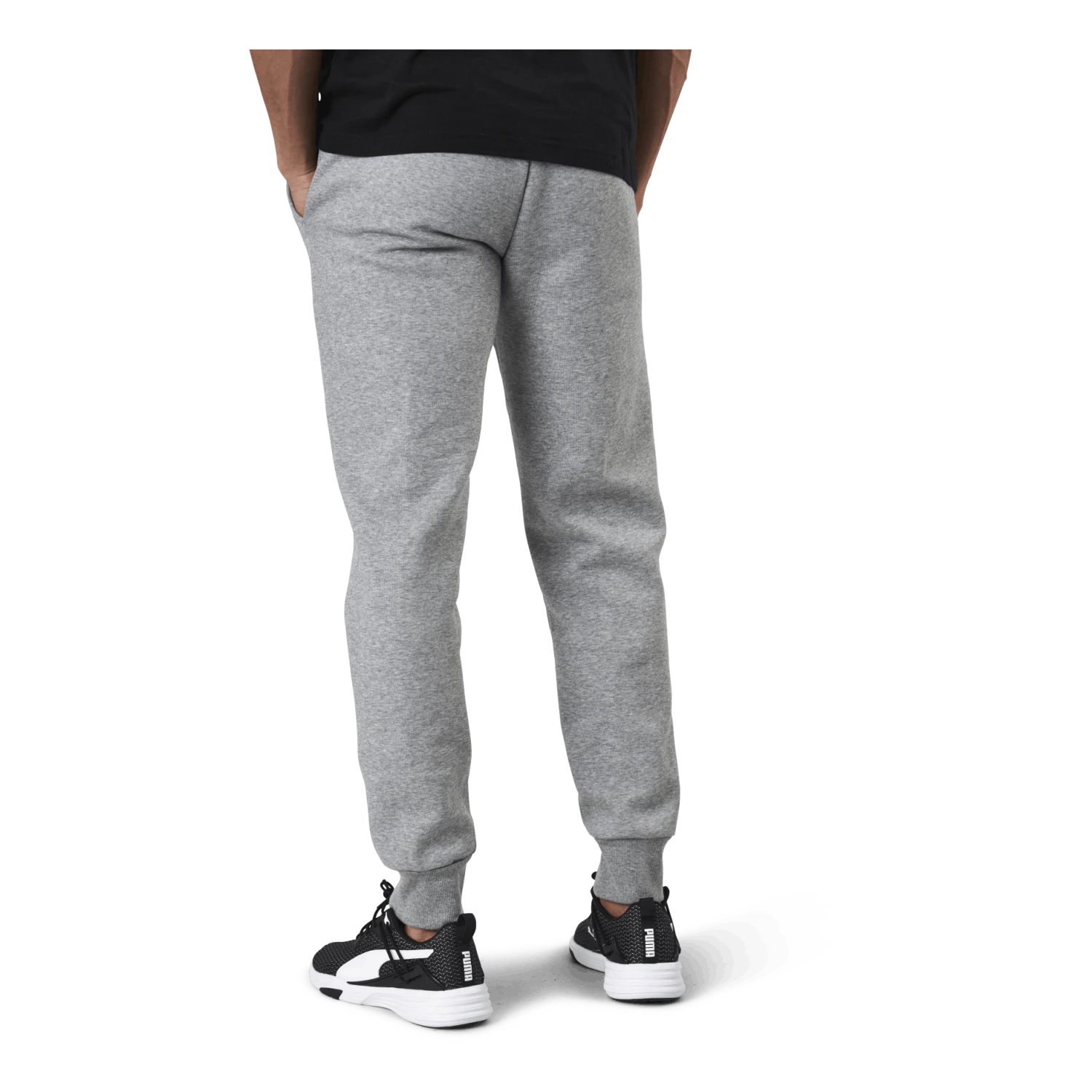 Puma Essential Logo Pants Fl Cl Grey 5 Puma Essential Logo Pants Fl Cl Grey - Image 3
