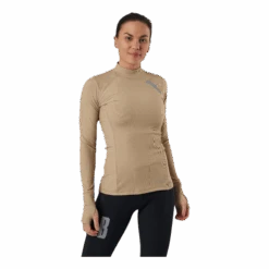 BJØRN BORG Night Rib LS Tee Beige