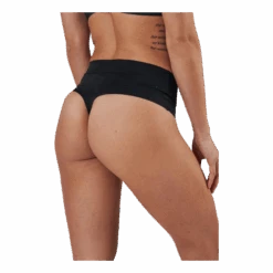 BJØRN BORG Henni Solid High Waist String Black -BJØRN BORG kauppa 09447 60 003