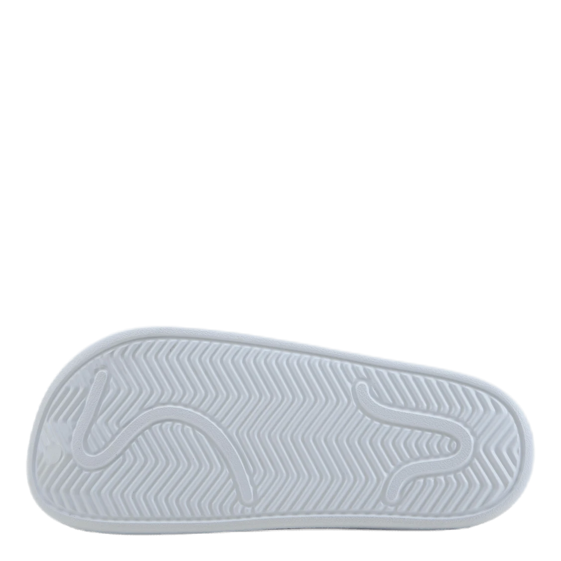 ADIDAS Adilette Clog Cloud White / Core Black / Cloud White 6 ADIDAS Adilette Clog Cloud White / Core Black / Cloud White - Image 4