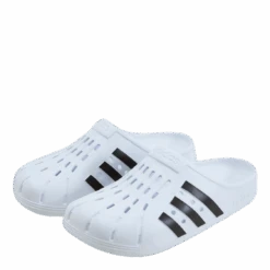 ADIDAS Adilette Clog Cloud White / Core Black / Cloud White 15 ADIDAS Adilette Clog Cloud White / Core Black / Cloud White -BJØRN BORG kauppa 09450 35 007