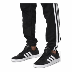 ADIDAS Essentials Tapered Elasticcuff 3 Stripes Pant Black / White -BJØRN BORG kauppa 09450 62 006