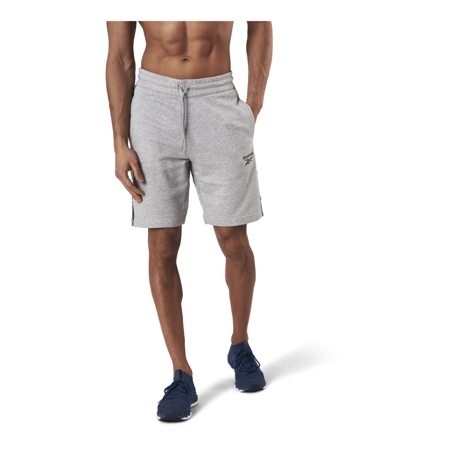 Reebok Te Tape Short Grey 4 Reebok Te Tape Short Grey - Image 2