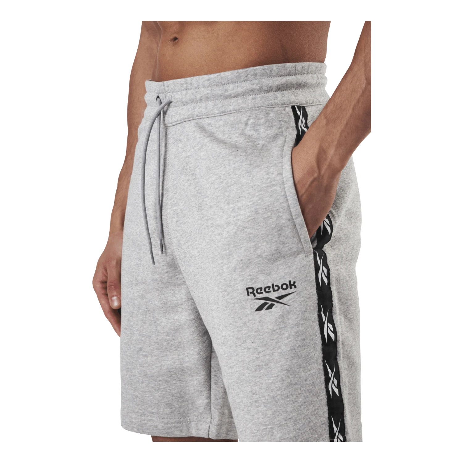Reebok Te Tape Short Grey 7 Reebok Te Tape Short Grey - Image 5