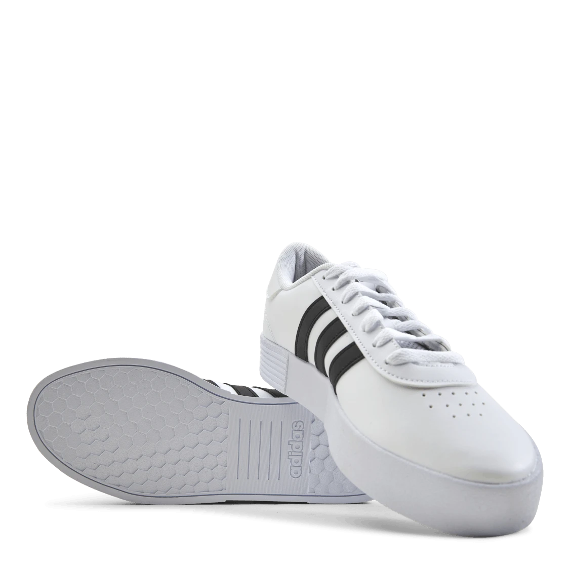 ADIDAS Court Bold Cloud White / Core Black / Cloud White 9 ADIDAS Court Bold Cloud White / Core Black / Cloud White - Image 7