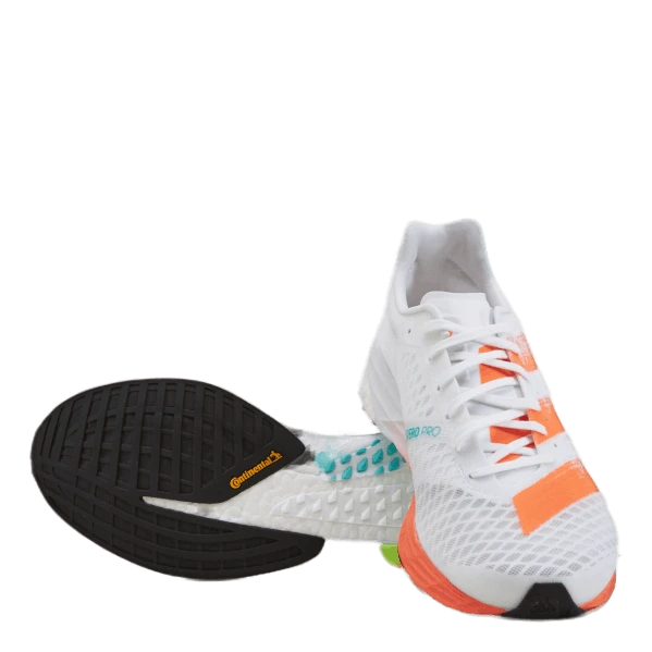 ADIDAS Adizero Pro Cloud White / Screaming Orange / Solar Yellow 9 ADIDAS Adizero Pro Cloud White / Screaming Orange / Solar Yellow - Image 7