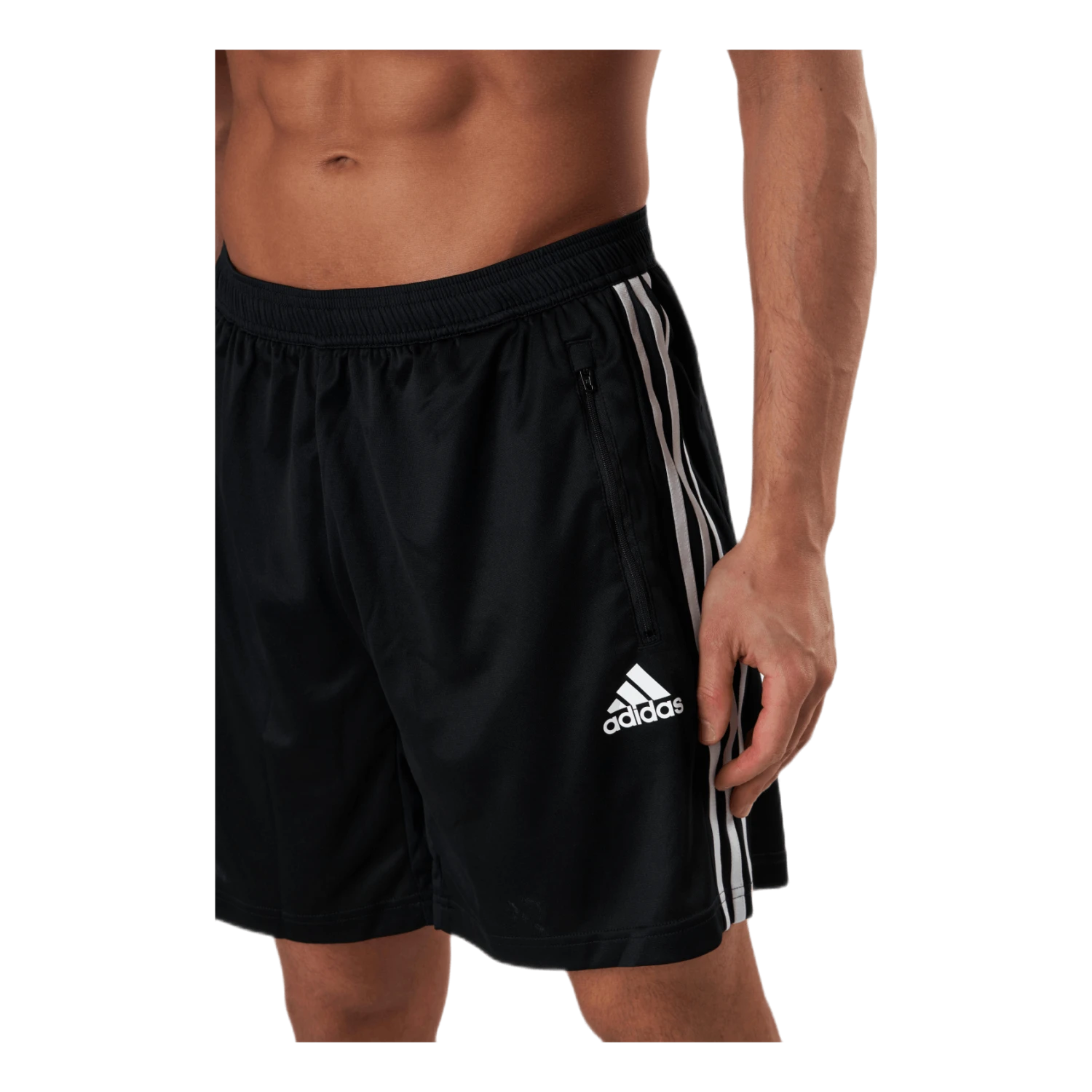 ADIDAS D2M 3-Stripes Short Black / White 7 ADIDAS D2M 3-Stripes Short Black / White - Image 5