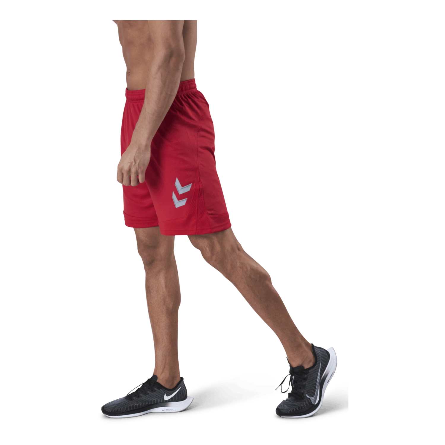 Hummel Poly Shorts Red 4 Hummel Poly Shorts Red - Image 2