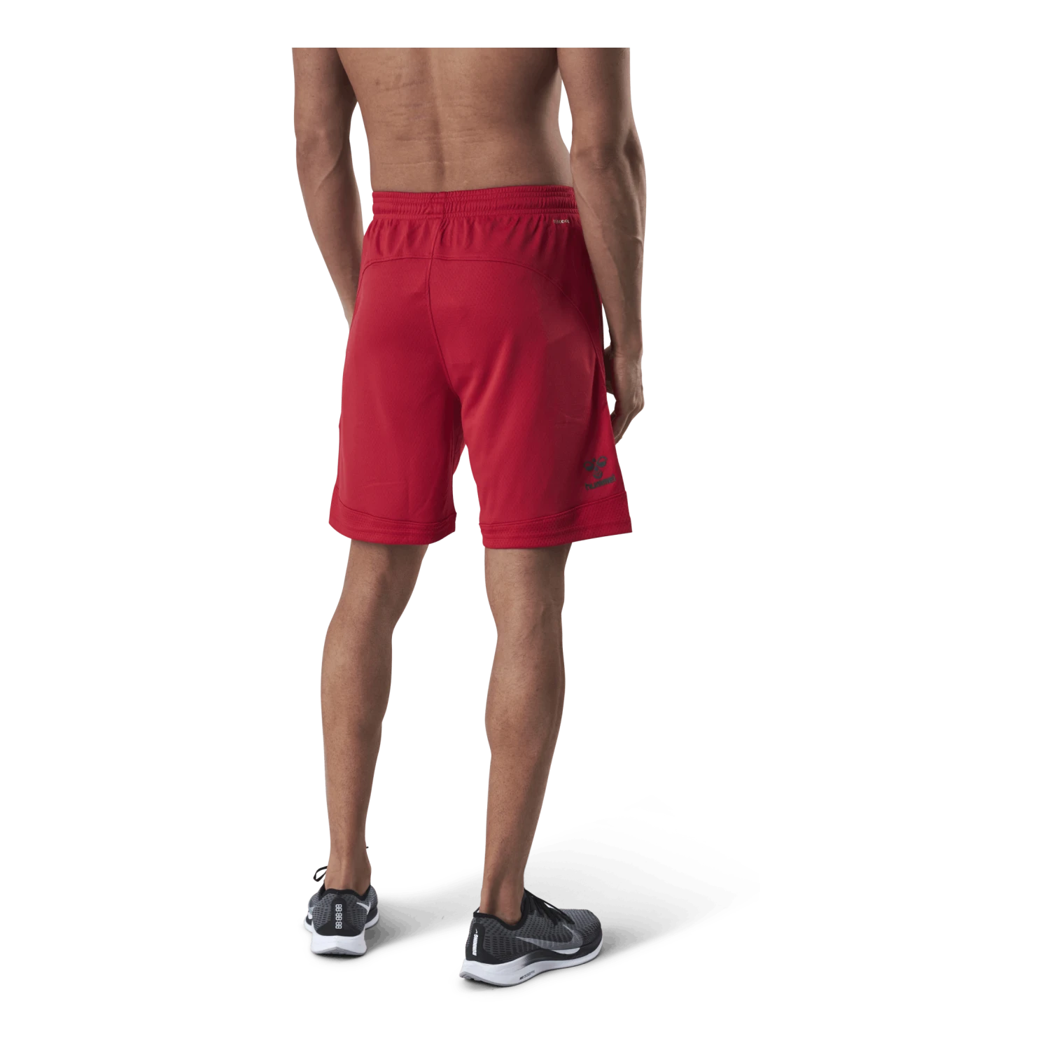 Hummel Poly Shorts Red 5 Hummel Poly Shorts Red - Image 3