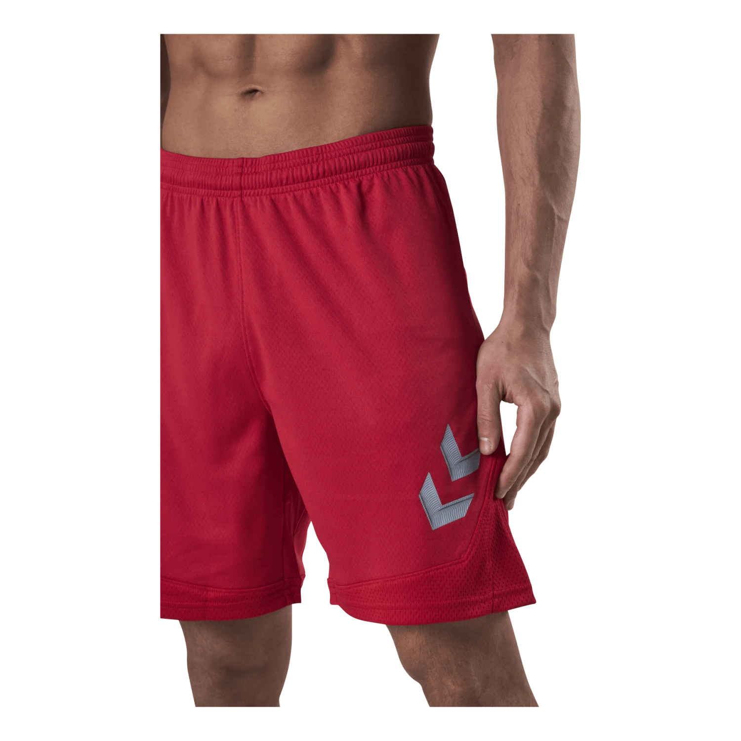 Hummel Poly Shorts Red 7 Hummel Poly Shorts Red - Image 5