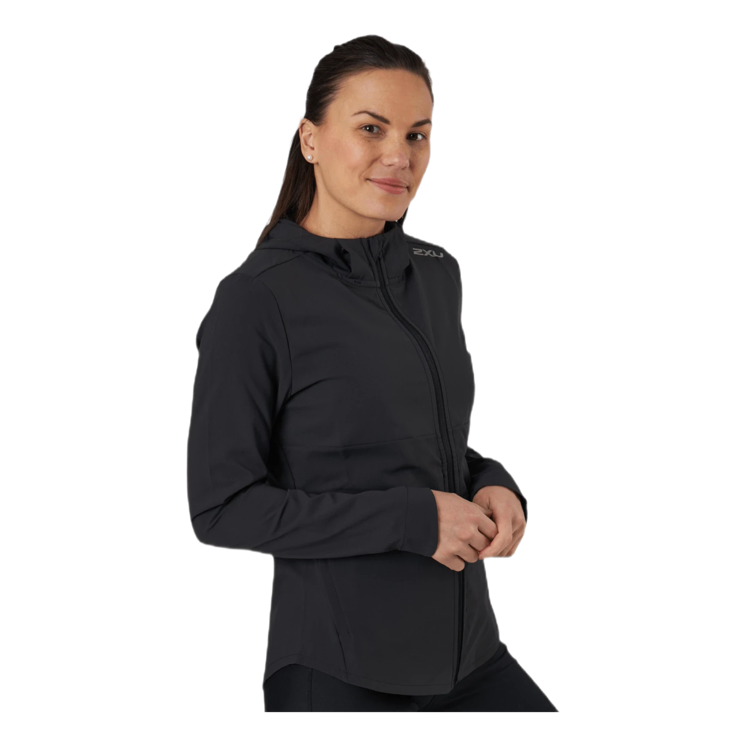 2XU Aero Jacket Black/Silver 4 2XU Aero Jacket Black/Silver - Image 2
