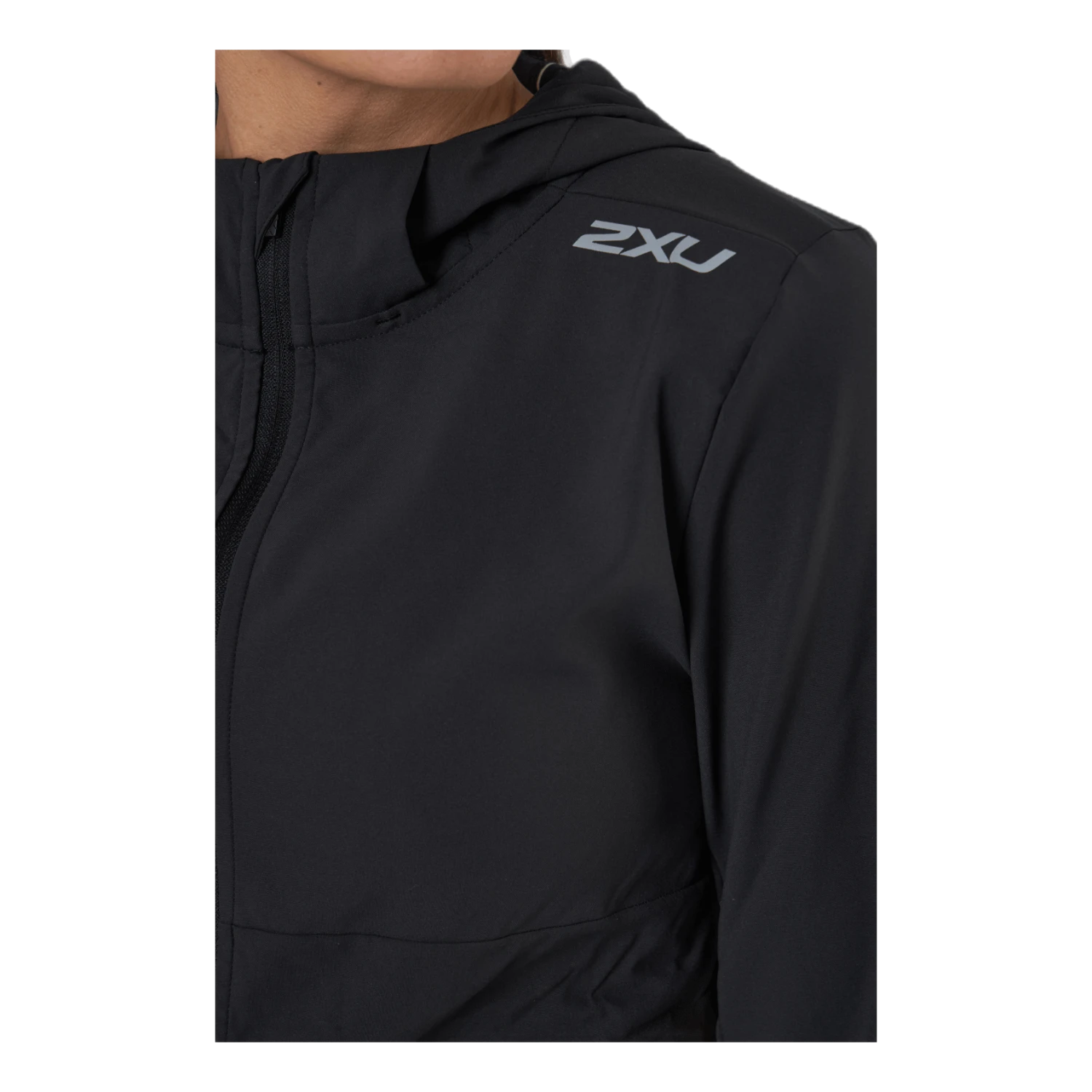2XU Aero Jacket Black/Silver 6 2XU Aero Jacket Black/Silver - Image 4