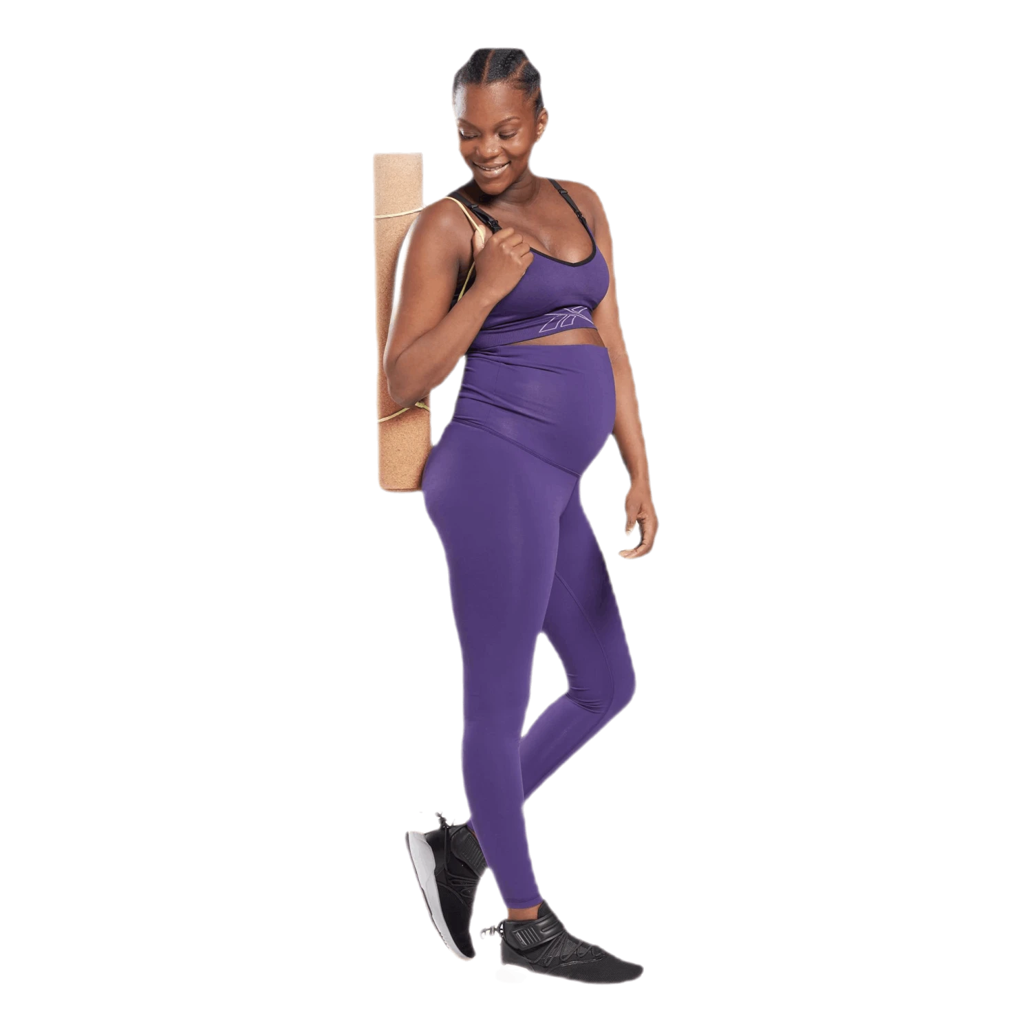 Reebok Lux 2.0 Maternity Tight Black 4 Reebok Lux 2.0 Maternity Tight Black - Image 2