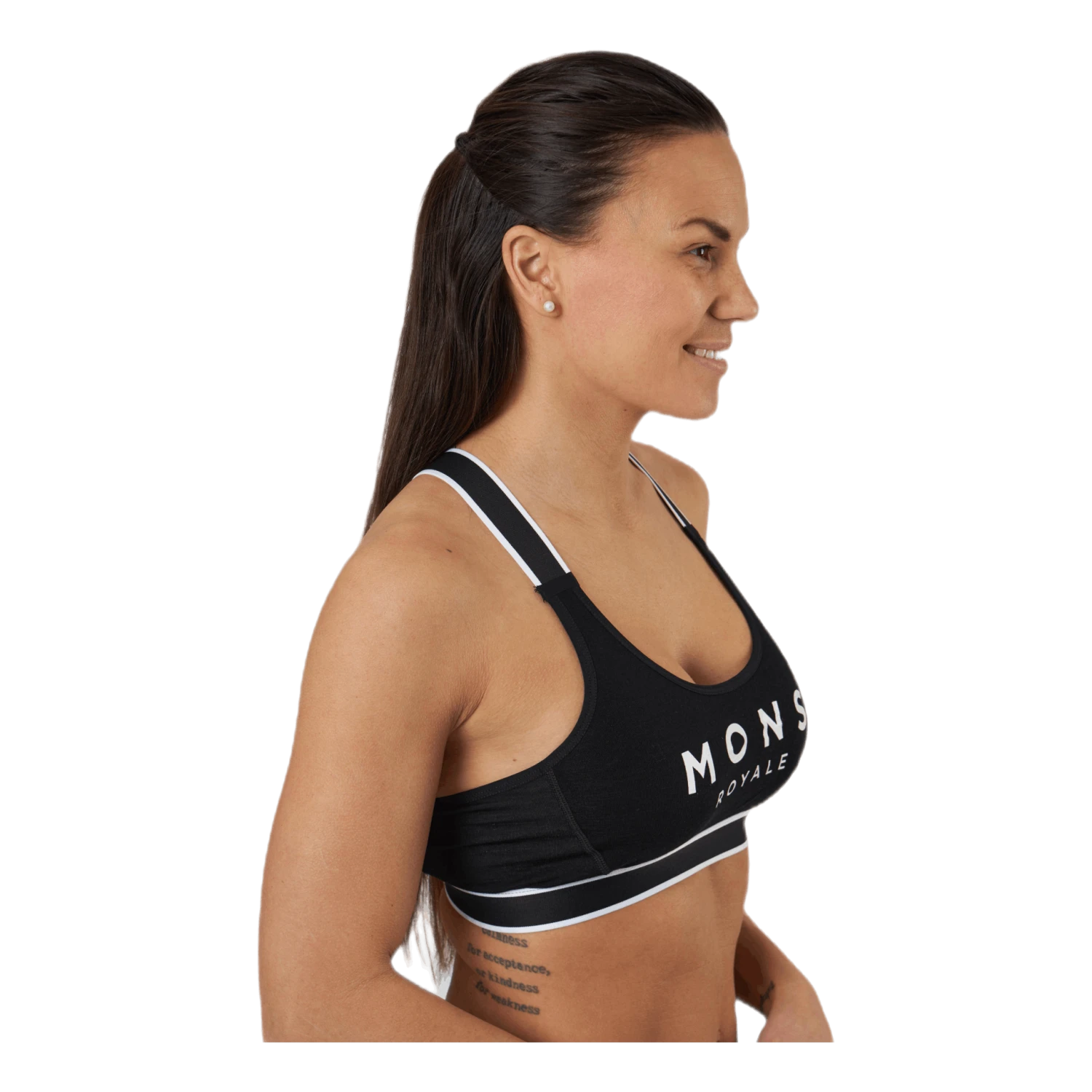 Mons Royale Stella X-Back Bra Black 4 Mons Royale Stella X-Back Bra Black - Image 2