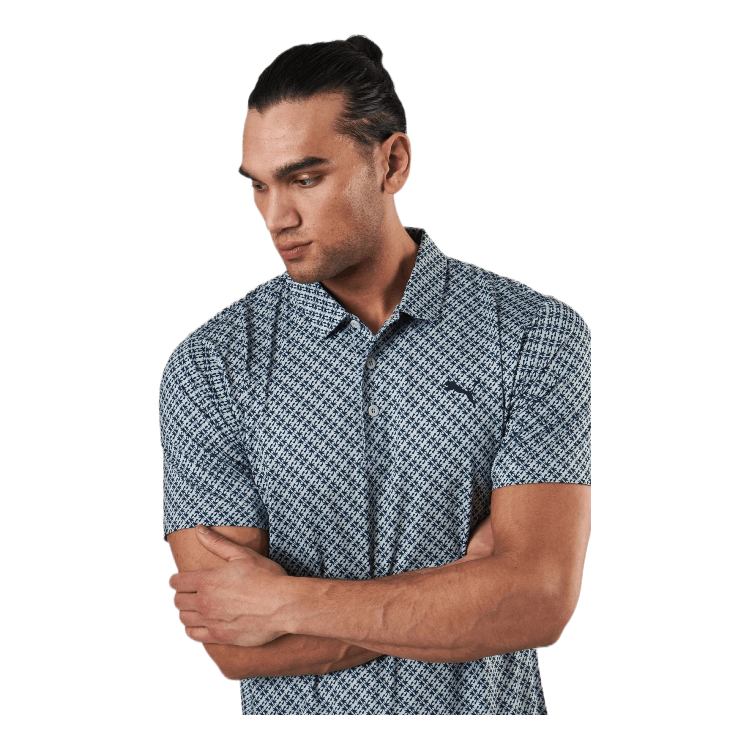 PUMA Golf Mattr Leucadia Polo Blue 5 PUMA Golf Mattr Leucadia Polo Blue - Image 3